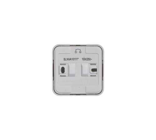 Выключатель 1-кл. ОП Blanca 10А IP20 (сх. 1) 250В с изолир. пластиной бел. SE BLNVA101011 Выключатель 1-кл. ОП Blanca 10А IP20 (сх. 1) 250В с изолир. пластиной бел. SE BLNVA101011